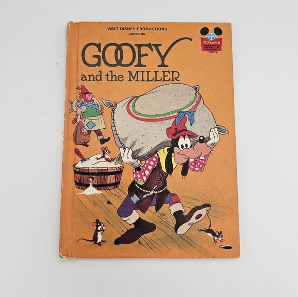 Disney Other - Walt Disney Goofy and the Miller Book 1978 HC 1st Ed